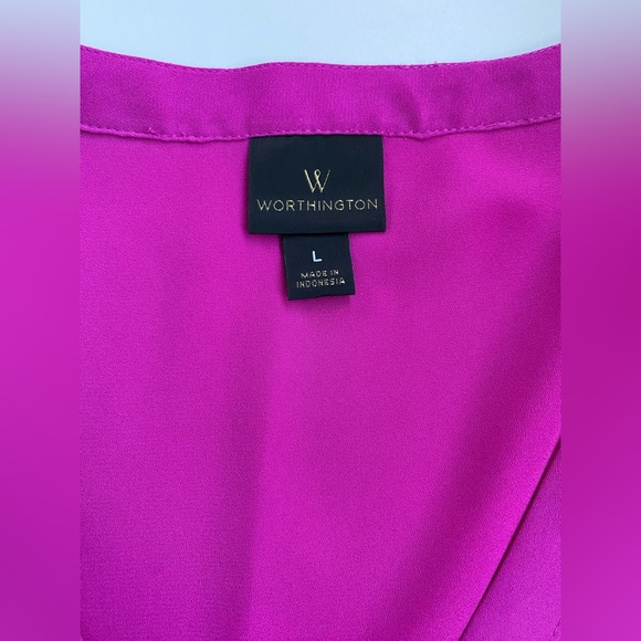 Worthington Women’s Button Down Blouse - Picture 7 of 9